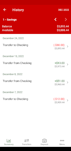 Lassen Credit Union Screen 3