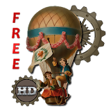 Steampunk Age Balloon HD LWP icon