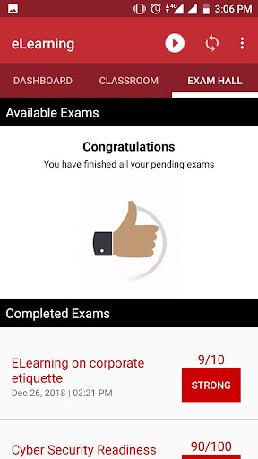eLearning Screen 2