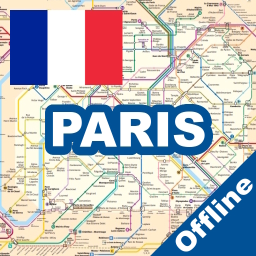 PARIS METRO BUS MAP OFFLINE logo