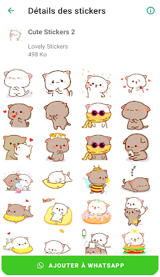 Cute Mochi Sticker - WAStickerのおすすめ画像4