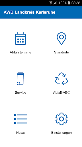 Android application Abfall App KA (Landkreis) screenshort