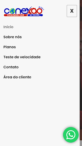 Android application Conexão JK Net screenshort