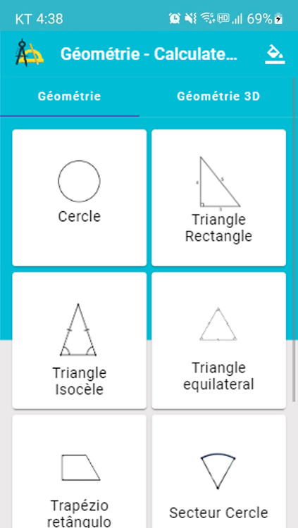 Géométrie - Calculateur - 4.0.0 - (Android)