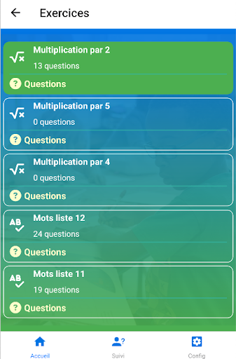 Android application spomyn screenshort