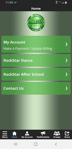 RockStar Academy of Dance Screen 2