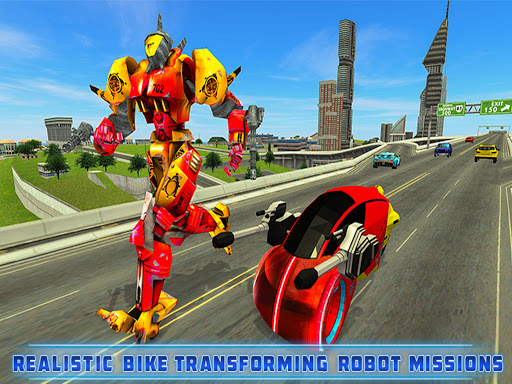 Super Bike Robot Transform Motorbike Simulator