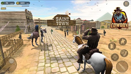 West Cowboy Horse Riding Game