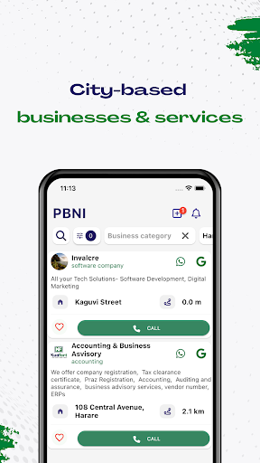 Android application PBNI- Business Networking screenshort