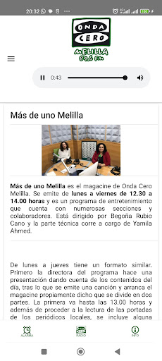 Onda Cero Melilla Screen 2