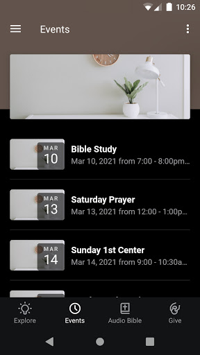 RCCG Victory Center Dallas Screen 2