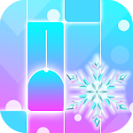 Cover Image of Download Piano Tap Tiles - Elsa Game  APK