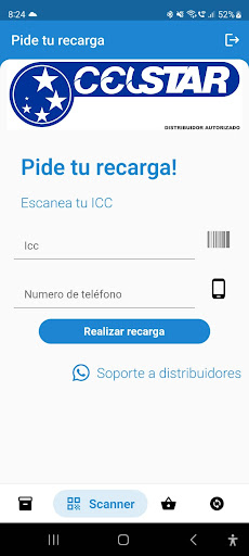 Android application Celstar screenshort