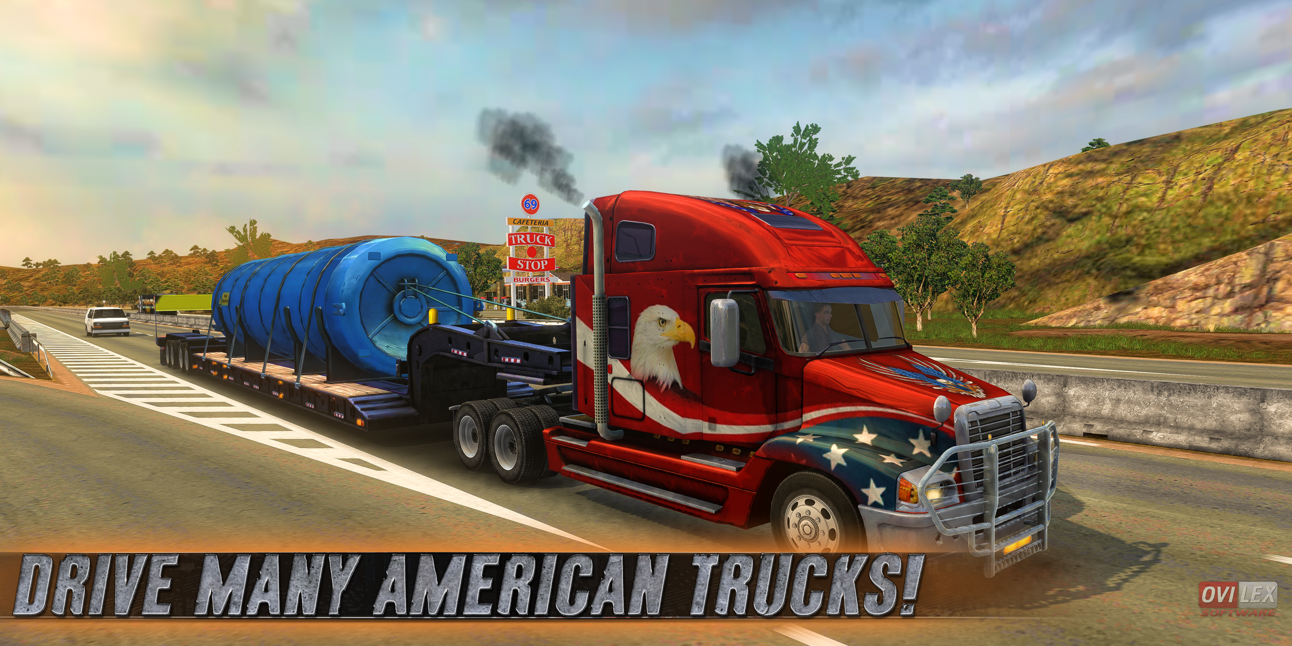 Android application Truck Simulator USA -Evolution screenshort