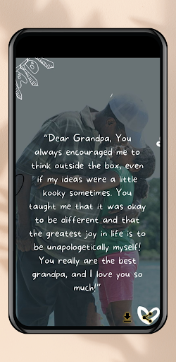 Happy Fathers Day Grandpa Screen 3