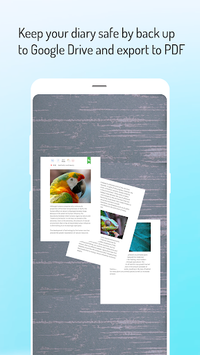 Screenshot of POPdiary+ : diary, journal