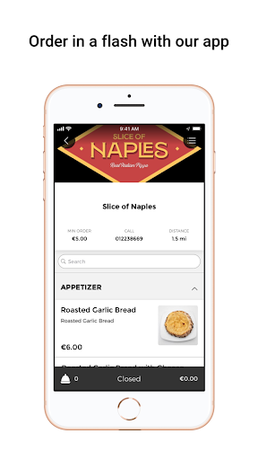 Android application Slice of Naples screenshort