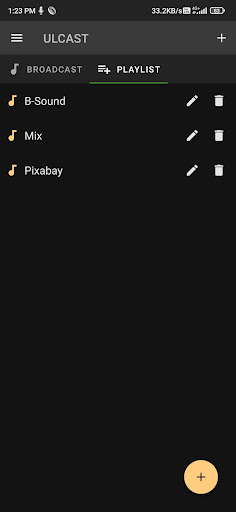 ULcast Live Radio Broadcasting Screen 3