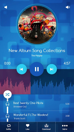 Mp3 Music Player Screenshot 4 - AppWisp.com