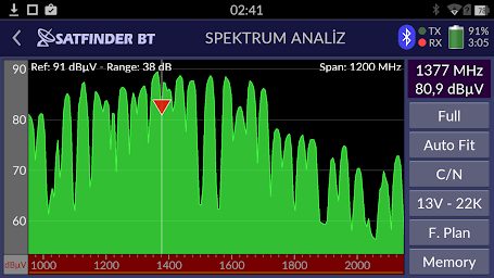 SATFINDER BT DVB-S2