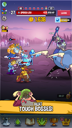 Idle Quest Heroes - Screenshot 1
