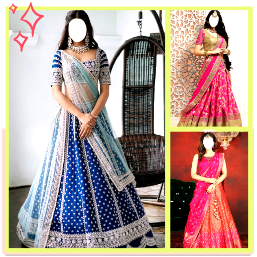 Half saree Photo Suit logo