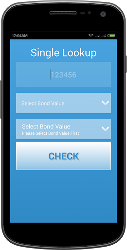 Prize Bond Monitor Screen 2