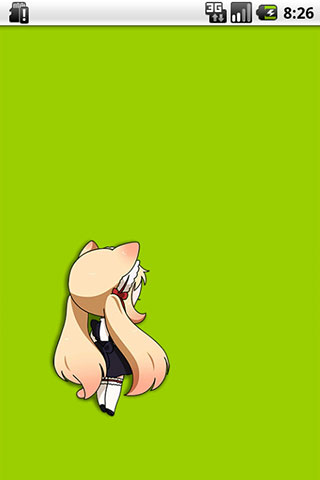Rolling girl LWP(tama) Screen 3
