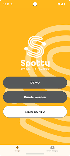 Android application Spotty screenshort