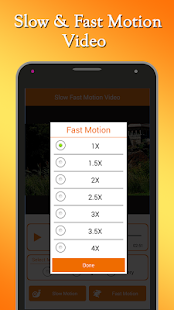 Fast & Slow Motion Video Screenshot
