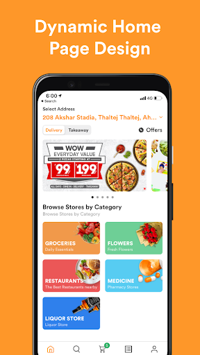 Android application Deonde - Express screenshort