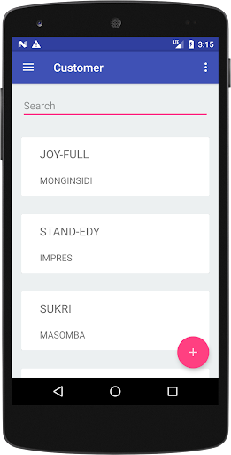 Android application Cahaya Mulia screenshort