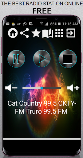 Android application Cat Country 99.5 CKTY-FM Truro screenshort