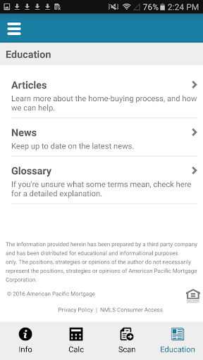 Screenshot of CLS Financial