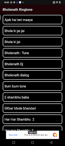Bholenath - Mahadev Ringtone Screen 3