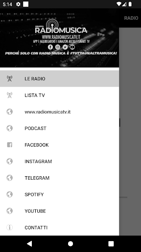 Radio Musica Screen 3