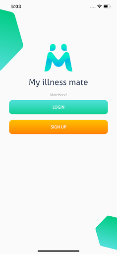 Android application MateHand - My illness mate screenshort