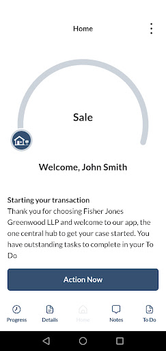 FJG Solicitors Screen 3
