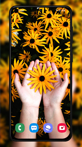 Flowers wallpaper background Screen 3