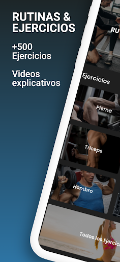 Android application Gymbuddy Fitness Routines screenshort