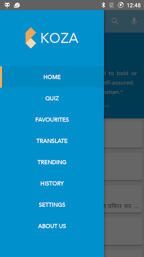 Koza English Hindi Dictionary Screen 2