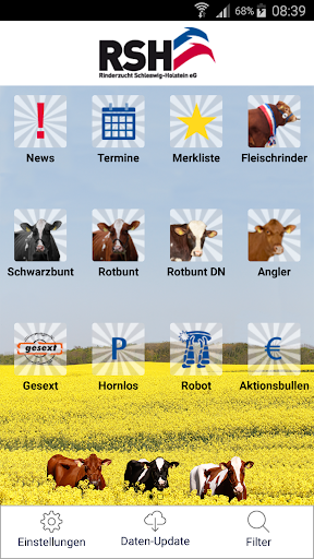 Android application RSH-App screenshort