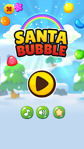 Santa Bubble game