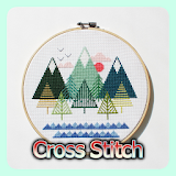 Cross Stitch Patterns | Simple & Easy for beginner icon