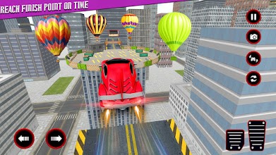 Mega Ramp Car Racing Tracks screenshot thumbnail
