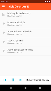 Holy Quran Juz 23 MP3