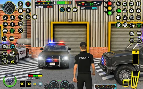 Modern Police Car: City Police