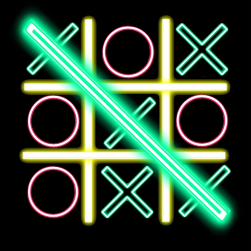 Tic Tac Toe - Dark Theme logo