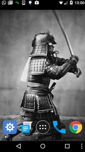 japanese samurai wallpaper Screen 2