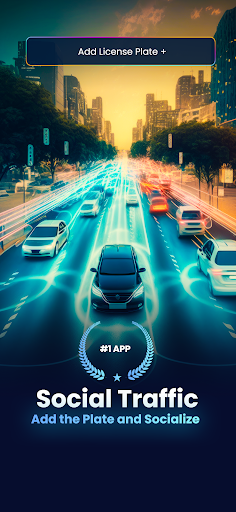 Android application Social Traffic: Car App & Live screenshort